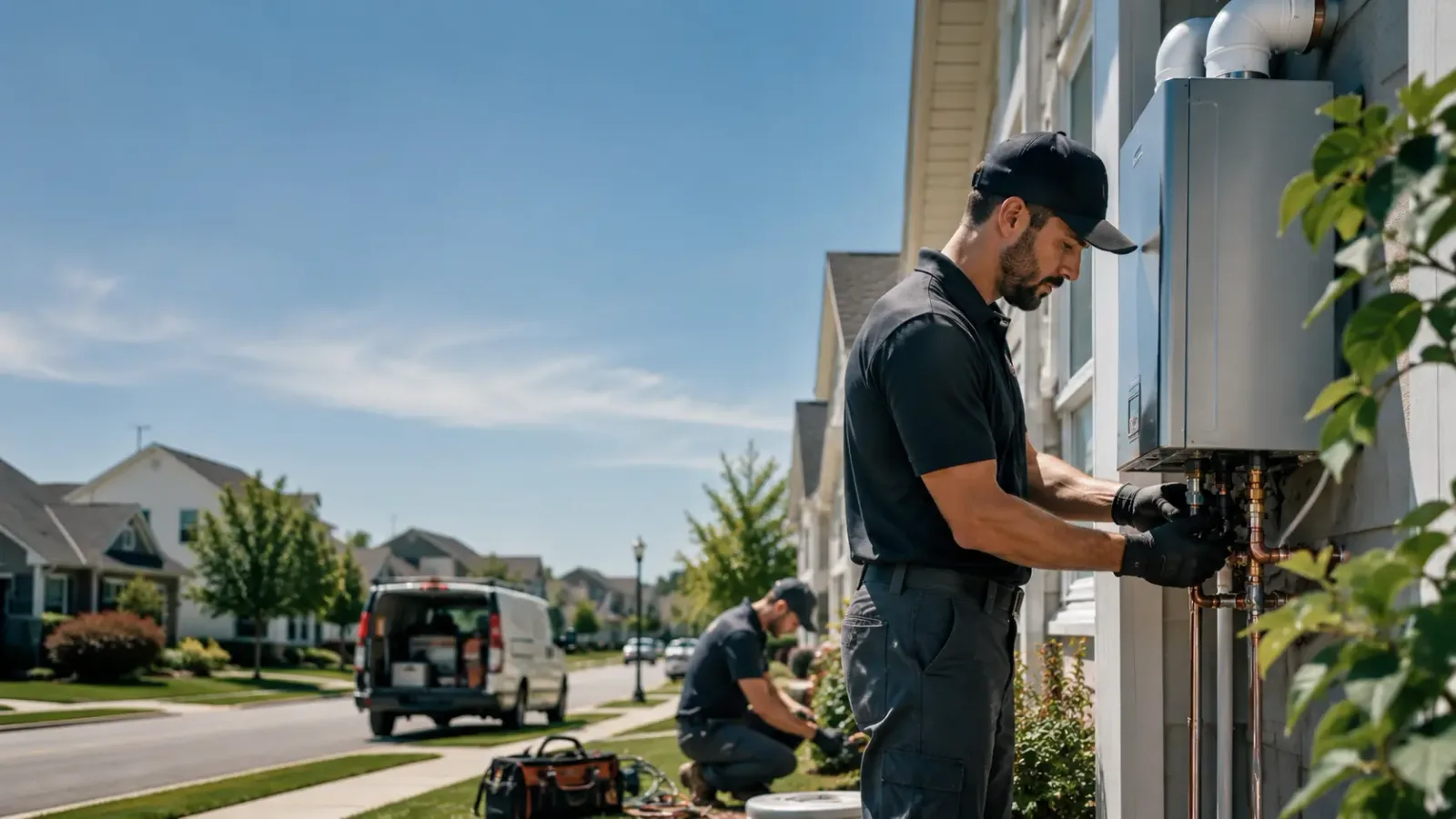 Tankless Water Heater Installation in Cedar Hill, TN
